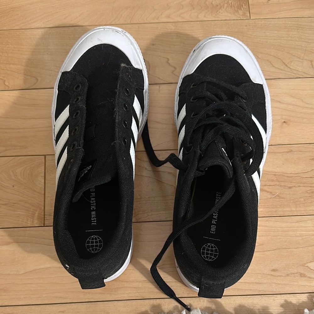 Black and White Sneakers